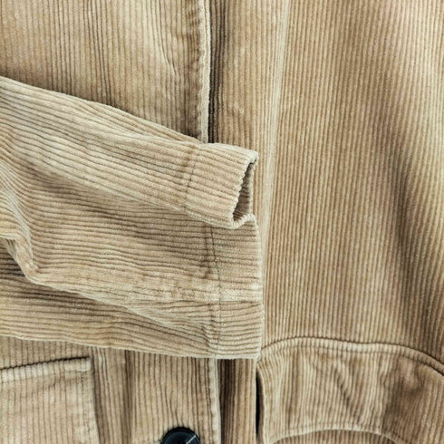 ザラ ZARA CORDUROY COAT WITH POCKETS レディース import:S