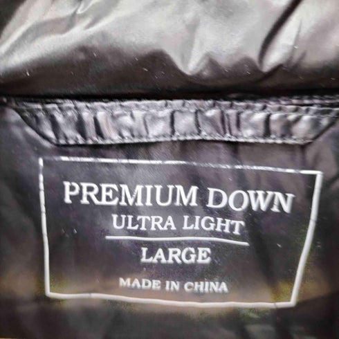 ユニクロ UNIQLO PREMIUM DOWN ULTRA LIGHT ダウンジャケット メンズ JPN:L