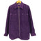 フェイデッドグローリー FADED GLORY 90S 香港製 コーデュロイ ジップシャツ メンズ import:L