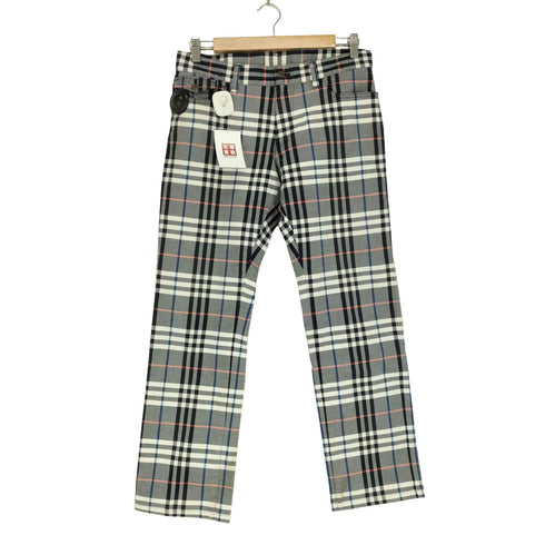 バーバリーゴルフ BURBERRY GOLF SPORT FIT チェック柄パンツ メンズ W83