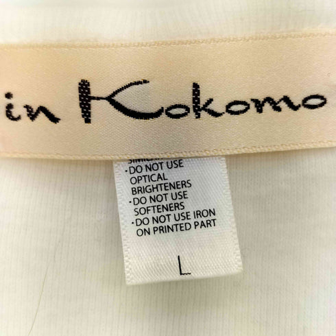in Kokomo Y2K 植物プリント ピチT クルーネックTシャツ レディース JPN:L
