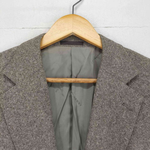 バーバリーロンドン BURBERRY LONDON カシミヤ100 2Bテーラードジャケット PURE CASHMERE メンズ 170
