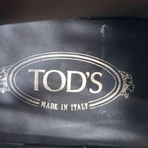 トッズ TOD’S スエード ジョッパーブーツ メンズ UK:8.5
