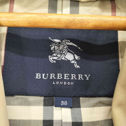 バーバリーロンドン BURBERRY LONDON 裏地ノヴァチェックトレンチコート レディース JPN:38