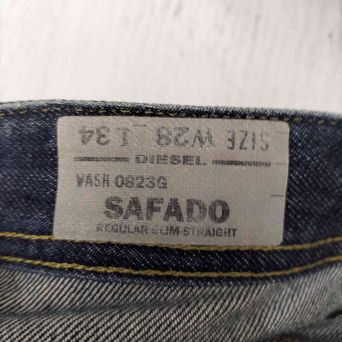 ディーゼル DIESEL SAFADO L.34 ボタンフライ デニム パンツ メンズ W:28 L:34