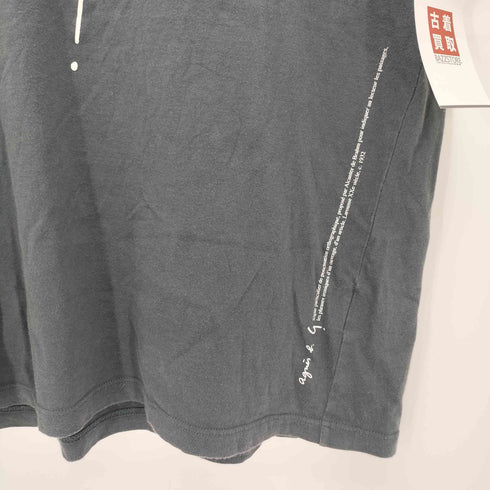 アニエスベーオム Agnes b.homme フロントプリント S/S Tシャツ メンズ JPN:2