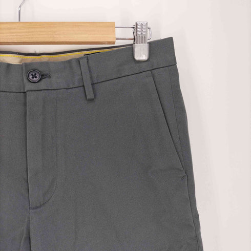 バナナリパブリック BANANA REPUBLIC SLIM RMC NEW ANTHRACITE 413 コットン ポリ チノ パンツ メンズ W:29 I:30