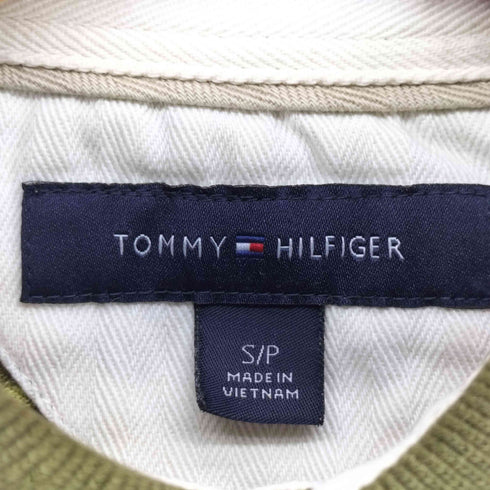 トミーヒルフィガー TOMMY HILFIGER 00S ロゴ刺繍 鹿の子 ボーダー S/S ポロシャツ メンズ import:S