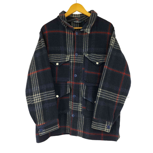 ポロバイラルフローレン Polo by RALPH LAUREN 80s USA製 ウールナイロン混紡 マッキーノジャケット メンズ JPN:XL