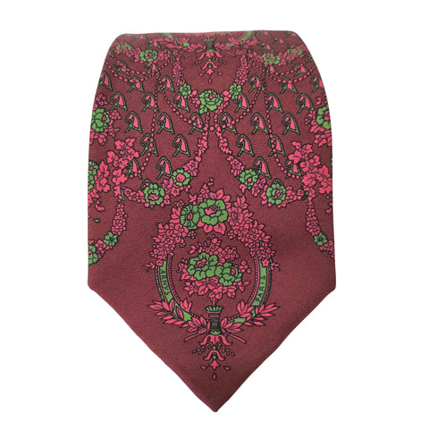 アルニス パリス ARNYS PARIS フランス製 花柄シルクネクタイ メンズ
