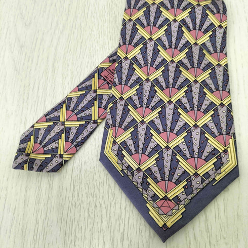 アルニス パリス ARNYS PARIS フランス製 総柄シルクネクタイ メンズ