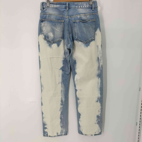 MT99 DAMAGE FIRE PRINT jeans denim Pants メンズ JPN:M