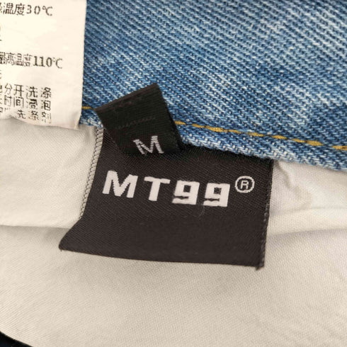 MT99 DAMAGE FIRE PRINT jeans denim Pants メンズ JPN:M