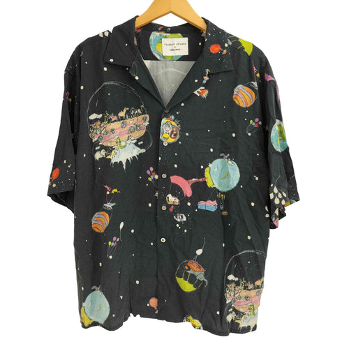 ツモリチサト TSUMORI CHISATO レーヨン 開襟 半袖シャツ レディース JPN:M