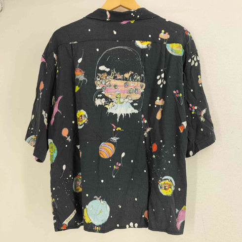 ツモリチサト TSUMORI CHISATO レーヨン 開襟 半袖シャツ レディース JPN:M