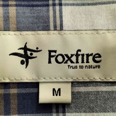 フォックスファイヤー foxfire Cシールド MIXチェック シャツ レディース import:M