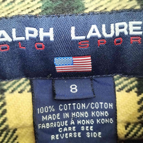 ポロスポーツラルフローレン POLO SPORT RALPH LAUREN ヘビー ネルシャツ メンズ 8