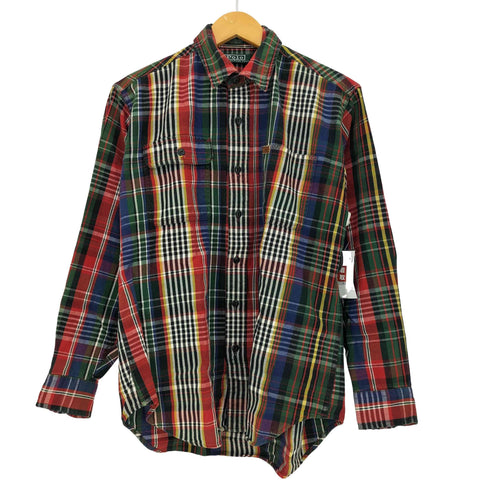 ポロラルフローレン POLO RALPH LAUREN 緑タグ ヘビー ネルシャツ メンズ import:XL