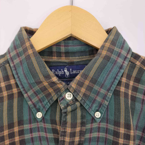 ポロラルフローレン POLO RALPH LAUREN BLAIRE ボタンダウン ネルシャツ メンズ