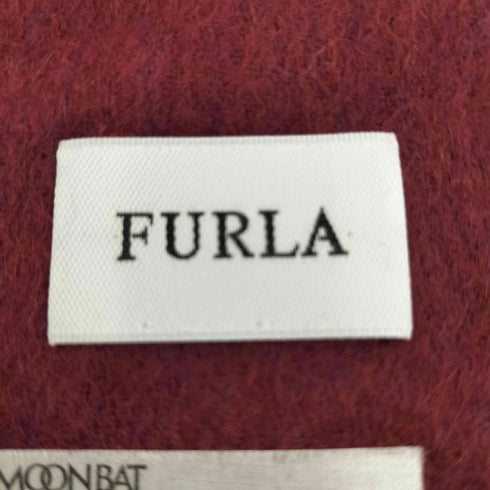 フルラ FURLA カシミヤ100 フリンジマフラー レディース