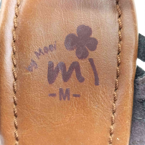 by Mooi mi 編み込みレザーサンダル レディース JPN:M
