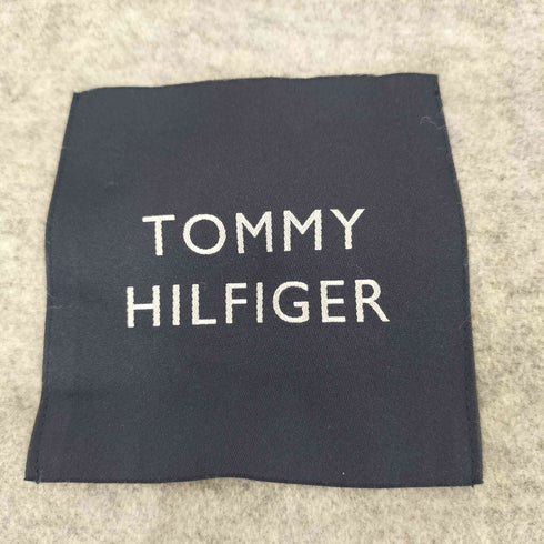 トミーヒルフィガー TOMMY HILFIGER Wool scarf PATCH ロゴプリントスカーフ メンズ