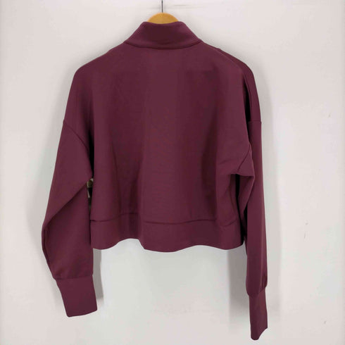 ナージー NERGY フィットネス アウター Athloungeショートハーフジップ レディース