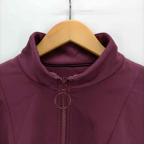 ナージー NERGY フィットネス アウター Athloungeショートハーフジップ レディース