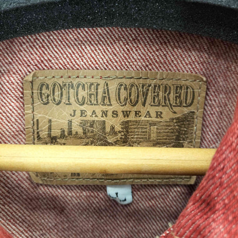 GOTCHA COVERED 80S~90S USA製 デニムカバーオール メンズ import:XL
