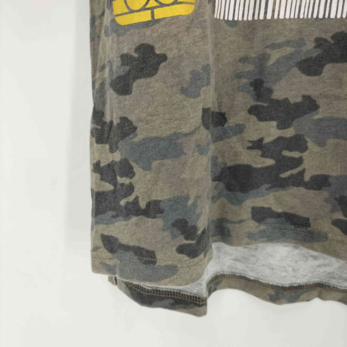 THE SIMPLE DESIGN C+BOY 両面プリント カモ柄 S/S Tシャツ メンズ import:XL