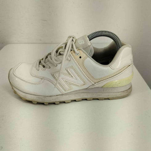 ニューバランス NEW BALANCE WL574BO エナメルスニーカー レディース JPN:22.5
