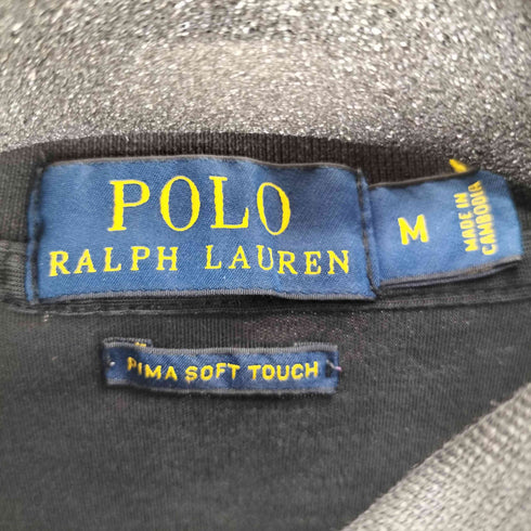 ポロラルフローレン POLO RALPH LAUREN PIMA SOFT TOUCH ポニー刺繍 S/S ポロシャツ メンズ import:M