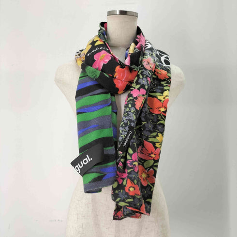 デシグアル Desigual パッチワーク ストール レディース