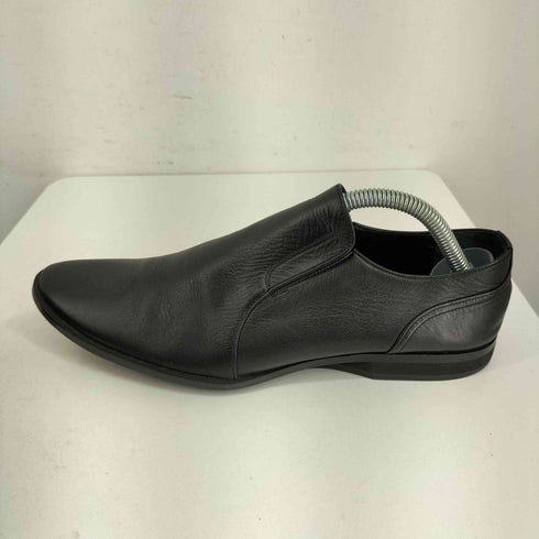 ヨウジヤマモト Yohji Yamamoto レザーサイドゴアスリッポン レディース 4