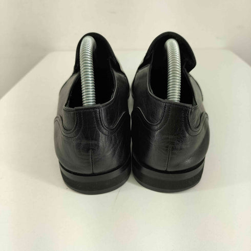 ヨウジヤマモト Yohji Yamamoto レザーサイドゴアスリッポン レディース 4