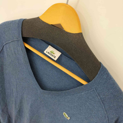 ラコステ LACOSTE ロゴ刺繍 Vネック ニット メンズ 4
