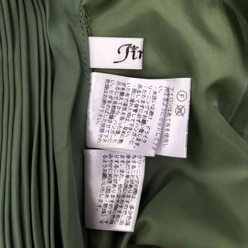 LUGIVA サイドジッププリーツスカート レディース JPN:38