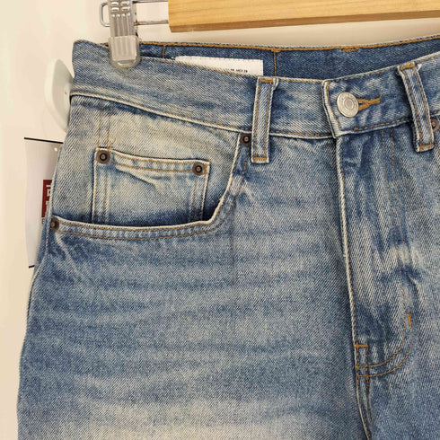 ザラ ZARA BAGGY FIT バギー フィット USED加工 デニム ショート パンツ ショーツ メンズ 36