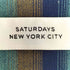 サタデーズニューヨークシティ Saturdays NYC ストライプ オープンカラーシャツ メンズ import:XL