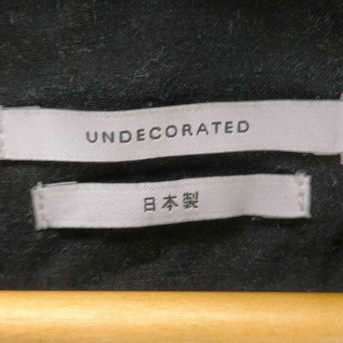 アンデコレイテッド undecorated ダブルテーラードジャケット レディース 0