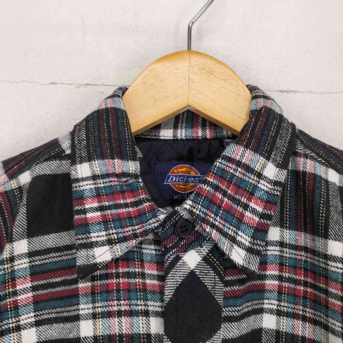 ディッキーズ Dickies 紺タグ キルティング ネルシャツジャケット メンズ import:M