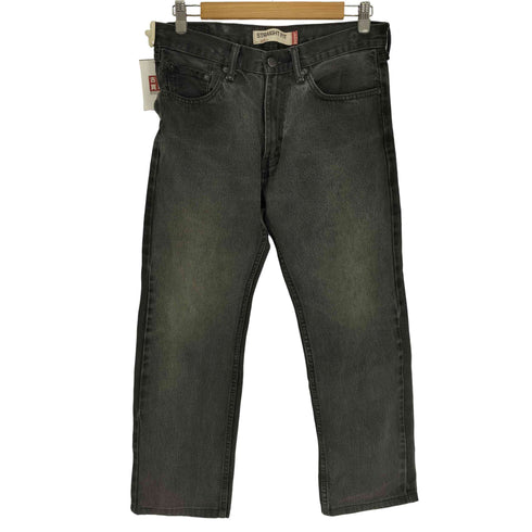 リーバイス Levis 00S 505 STRAIGHT FIT ストレート フィット 5ポケット ジップフライ ブラック デニム パンツ メンズ W:32 L:32
