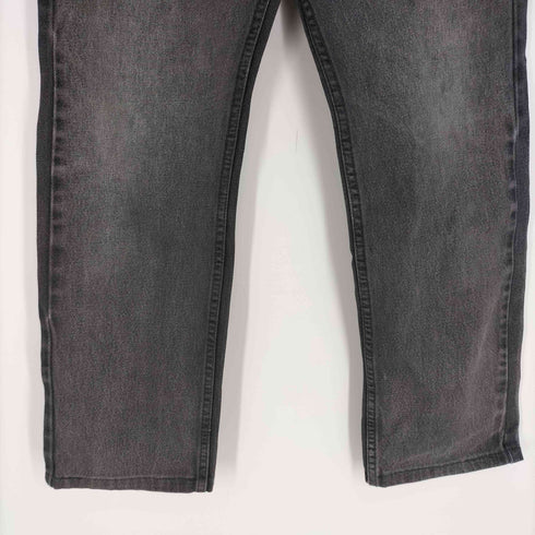リーバイス Levis 00S 505 STRAIGHT FIT ストレート フィット 5ポケット ジップフライ ブラック デニム パンツ メンズ W:32 L:32