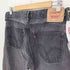 リーバイス Levis 00S 505 STRAIGHT FIT ストレート フィット 5ポケット ジップフライ ブラック デニム パンツ メンズ W:32 L:32
