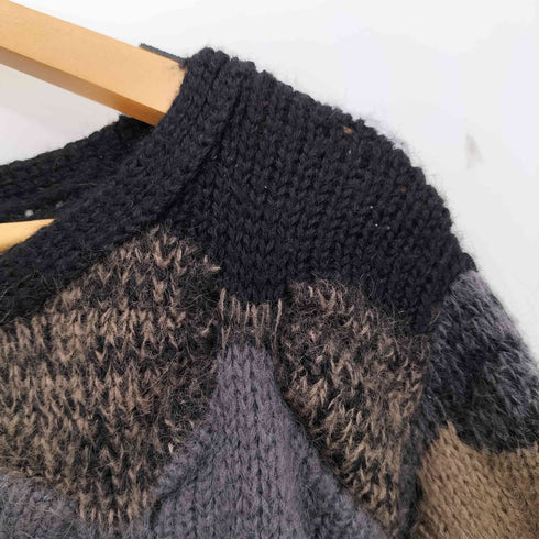 イッセイミヤケ ISSEY MIYAKE マルチカラー 3Dニット メンズ