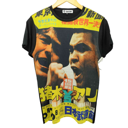 GIBGAE 総柄プリントS/S TEE メンズ S
