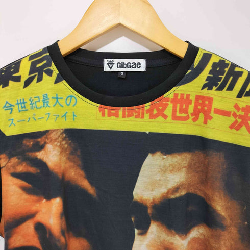 GIBGAE 総柄プリントS/S TEE メンズ S