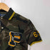 ポロラルフローレン POLO RALPH LAUREN ワッペン付き鹿の子ポロシャツ メンズ XS