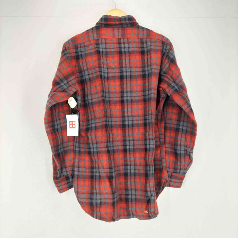 ペンドルトン PENDLETON USA製 チェック柄 ウール ネルシャツ メンズ import:M