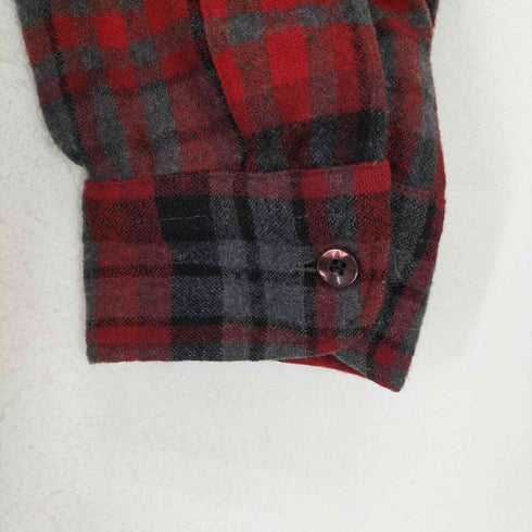 ペンドルトン PENDLETON USA製 チェック柄 ウール ネルシャツ メンズ import:M